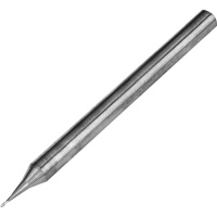 Micro Carbide End Mill for Aluminium 0.6mm Diameter 2 Flute Un-Coated 50HRC