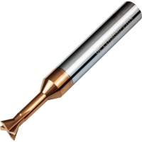 EDT4-0605H10-30 5mm Diameter Dovetail Cutter 4 Flute 30 Angular Back Under Cutting Carbide End Mill 50mm Long 55HRC