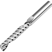 6mm Diameter Single Flute Carbide Router Slot Drill for MDF Wood 32mm Flute Length