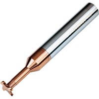 ETS-06060050-1.5 T-Slot Cutter 6mm Diameter 1.5mm Wide 50mm Long 4 Flute Solid Carbide TiSiN Coated 55HRC