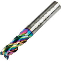 10mm Diameter U Groove Carbide End Mill for Aluminium DLC Coated