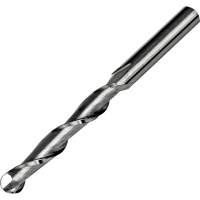 3.175mm (1/8'') Diameter 2 Flute Up Cut Ball Nose Carbide Router for Wood, MDF etc. 28mm Flute Length