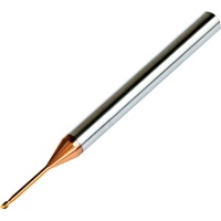 Long Neck Rib Processing Carbide Cutter 1.4mm Dia 10mm Neck Length 50mm Long 55HRC