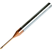 Long Neck Rib Processing Carbide Cutter 1.5mm Dia 12mm Neck Length 50mm Long 55HRC