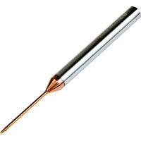 Long Neck Rib Processing Carbide Cutter 1.5mm Dia 16mm Neck Length 50mm Long 55HRC