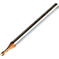 Long Neck Rib Processing Carbide Cutter 2mm Dia 6mm Neck Length 50mm Long 55HRC