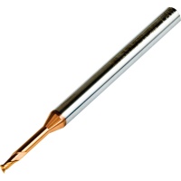 Long Neck Rib Processing Carbide Cutter 2.5mm Dia 12mm Neck Length 50mm Long 55HRC
