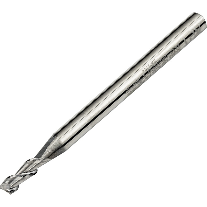 End Mill for Aluminium 1.5mm Diameter 2 Flute Uncoated Micrograin
