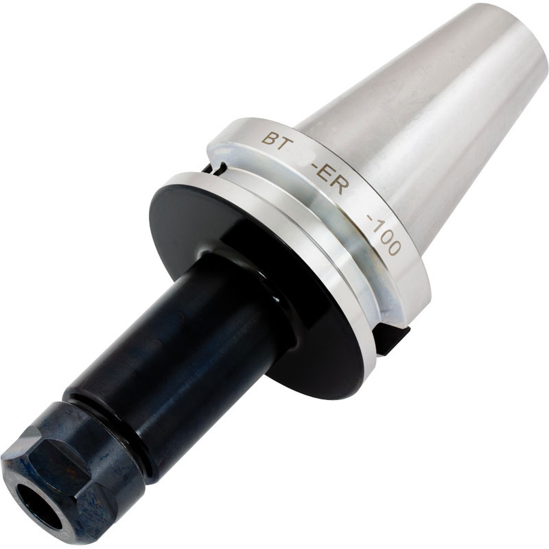 BT40 Collet Chuck for ER16 Collets 100mm Gauge Length Associated