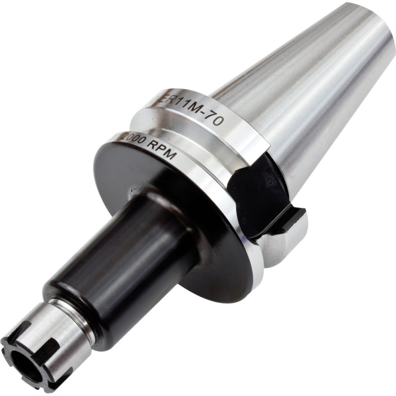 BT30 Collet Chuck for ER11 Collets 70mm Gauge Length Balanced G6.3 12000RPM Mini Nut Associated