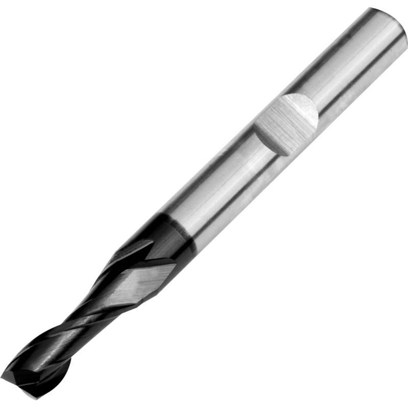 8mm Diameter Slot Drill 2 Flute HSS High Speed Steel 8% Cobalt TiAlN ...