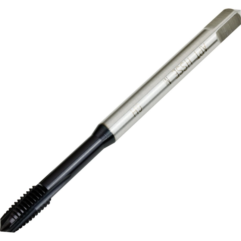 M2.5x0.45 Metric Machine Tap Spiral Point TiAlN Coated HSSE Associated