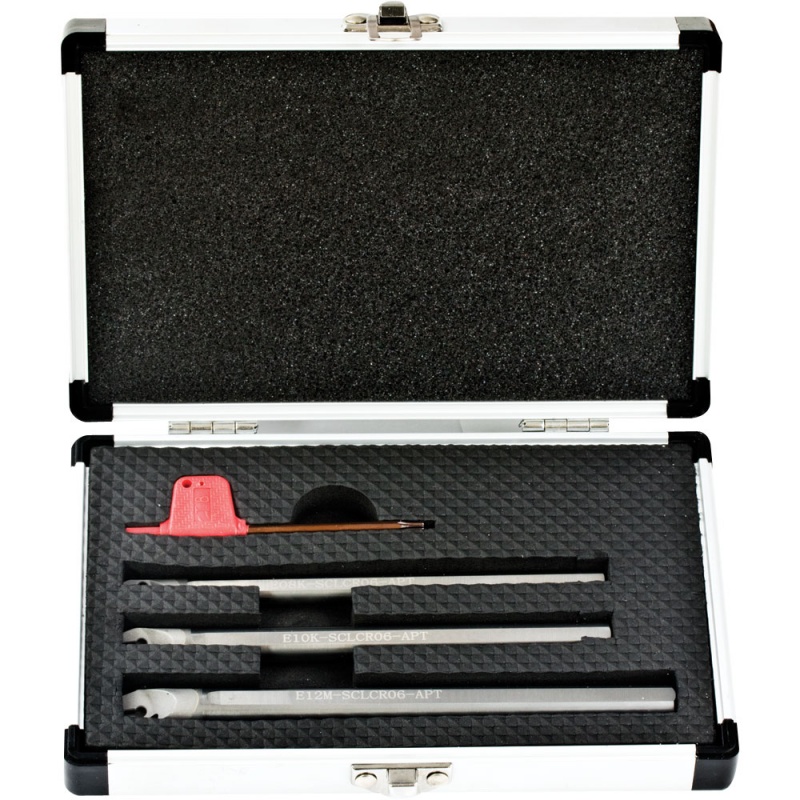 SET ESCLCR 06 Carbide Shank Boring Bar set Thru' Coolant for CCMT 0602