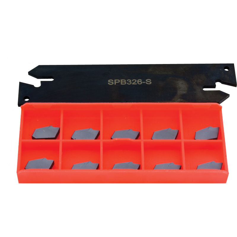 Economy AP Partingoff Set 1 x 26mm Blade x 10 3.1mm Inserts Associated