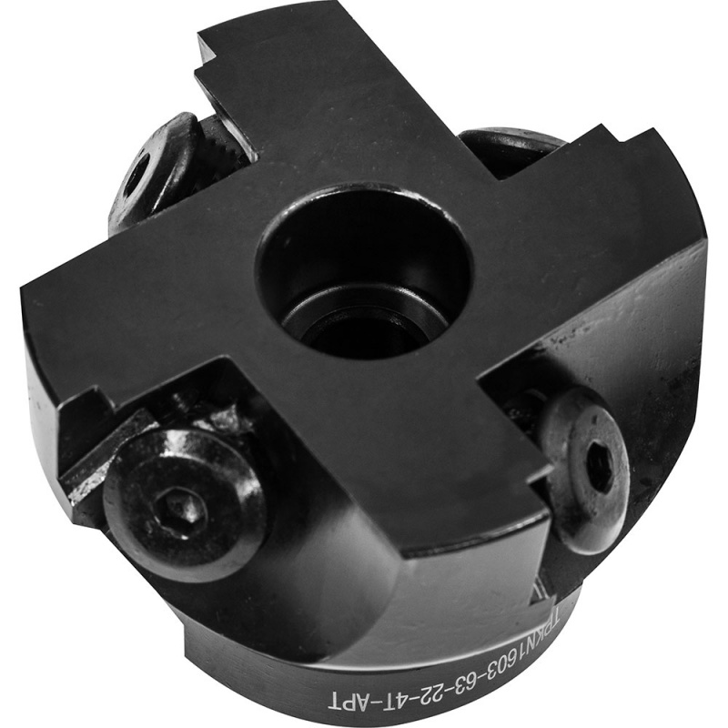 90-Degree Indexable Face Shell Mill - TPG322 Insert Style, 3" Diameter (#506-FMT-3) 4 thumbnail image