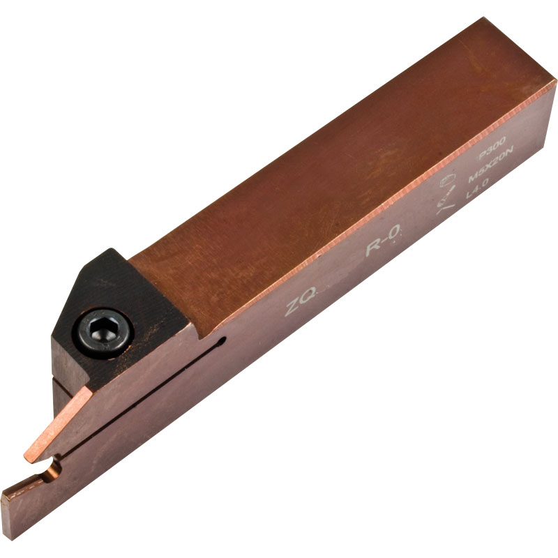 ZQ 2525R04 Partoff Tool for AP400 Inserts 25x25mm Shank Associated