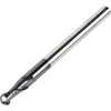 Ball Nose End Mill for General Use 4mm Diameter 2 Flute AlTiN 45HRC 100mm Long