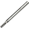 End Mill for Aluminium 2mm Diameter 3 Flute Un-coated Micro-grain Carbide