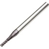 Carbide End Mill for Stainless 3mm Diameter 4 Flute AlTiN Coated 55HRC
