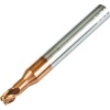 High Strength High Hardness 4 Flute Carbide End Mill 5mm Diameter 0.5mm Rad AlTiNS Coated 65HRC