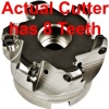 A-R-X12-80-R08 Milling Cutter for RDHX, RPHX, RPMX 1204MO Inserts 80mm diameter 8 Teeth