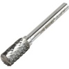 Carbide Burr 10mm Diameter 20mm Head Length Double Cut Cylinder With End Cut