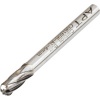 Carbide Burr 6mm Diameter 16mm Head Length Aluminium Cut Ball Nose Cylinder