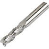 3 Flute Carbide Roughing End Mill for Aluminium 4mm Diameter