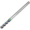 6mm Diameter Variable Helix Carbide End Mill for Aluminium DLC Coated 100mm Long