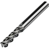 EPA3-10100100 3 Flute Carbide End Mill for Aluminium 10mm Diameter 100mm Long Polished Flute