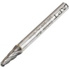 Carbide Burr 6mm Diameter 16mm Head Length Aluminium Cut Ball Nose Cone