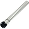Straight Shank Collet Chuck with Hexagon Nut for ER11 Collets 16mm Dia Shank 150mm Shank Length