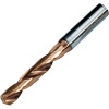 EDTC3D-12102 10.2mm Through Coolant Carbide Drill 10mm Shank 55mm Flute Length 102mm Long AlCrTiN-X Coated